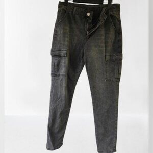 Women's Gray Cargo Pants